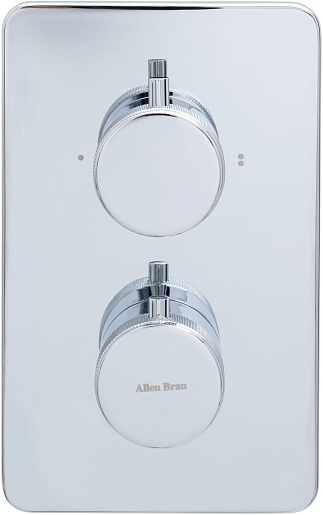 Allen Brau Смеситель для ванны Priority 5.31213-00 (с внутренней частью, 2 выхода) хром – картинка-3